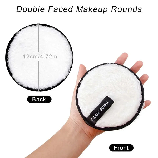 Makeup Remover Microfiber Puff  Cleansing